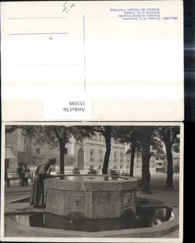 153599,Brunnen Milano Mailand Fontana di S. Francesco