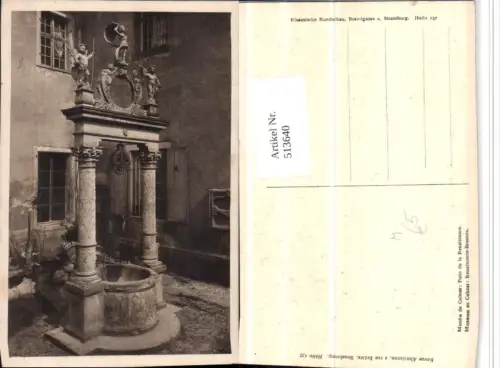 513640,Museum zu Colmar Renaissance-Brunnen