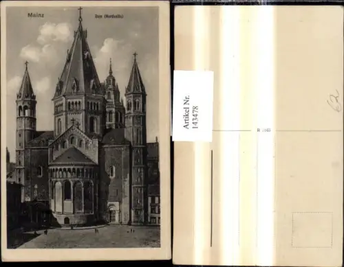 143478,Mainz Dom Nordseite