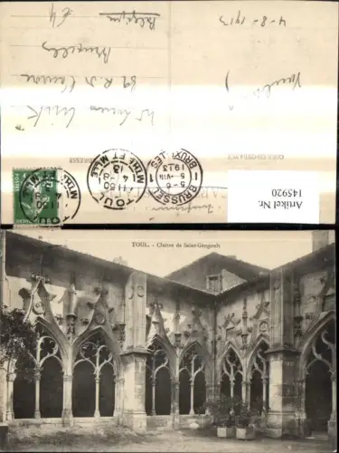 145920,Toul Cloitre de Saint-Gengoult Kirche