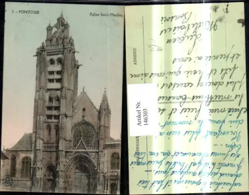 146303,Pontoise Eglise Siant Maclou Kirche