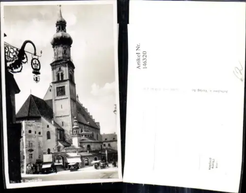 146320,Foto Ak Hall i. Tirol Pfarrkirche Kirche