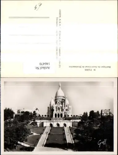 146470,Paris Basilique du Sacre Coeur de Montmartre