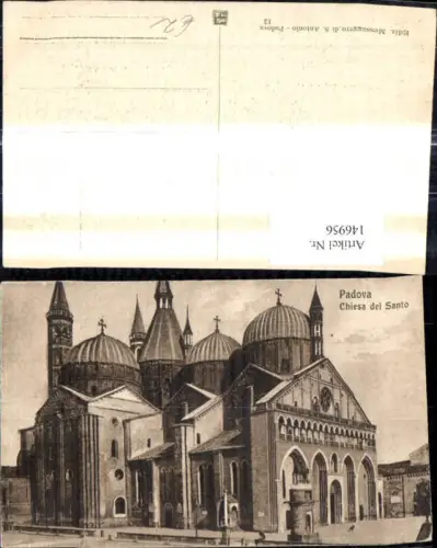 146956,Padova Chiesa del Santo Padua Kirche Dom