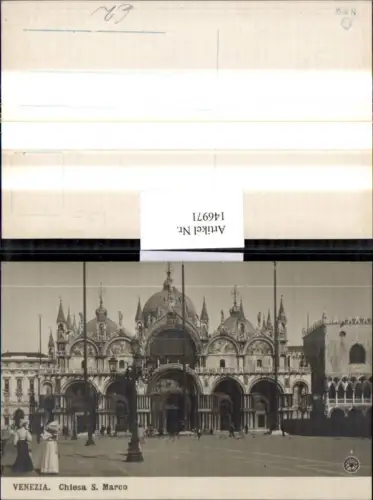 146971,Venezia Chiesa S. Marco Venedig Markusplatz Dom Kirche