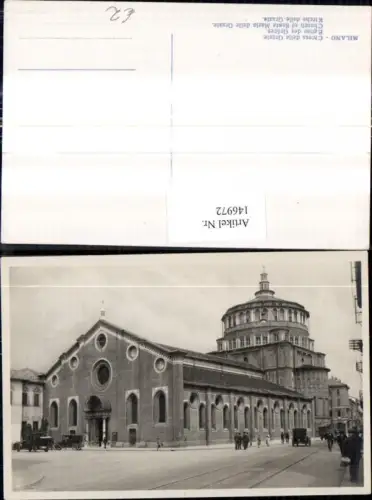 146972,Milano Chiesa delle Grazie Kirche delle Grazie Mailand
