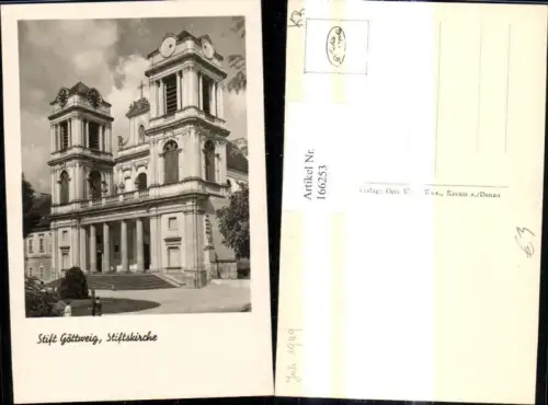 166253,Foto Ak Stift Göttweig Stiftskirche Kirche