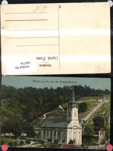 166756,Biserica gr ort rom din Oravita Montana Kirche