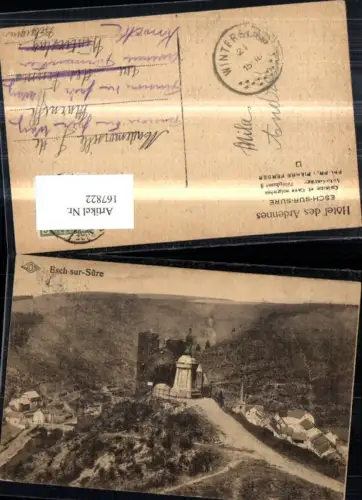 167822,Esch sur Sure Esch-Sauer Festung Kirche