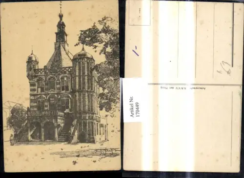 170449,Künstler Ak Kirche