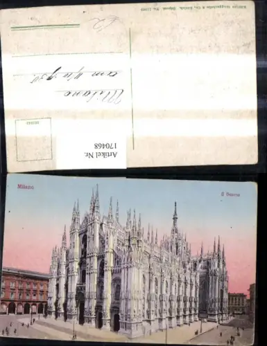 170468,Milano Il Duomo Mailand Dom Kirche