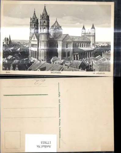 177833,Worms Dom La cathedrale