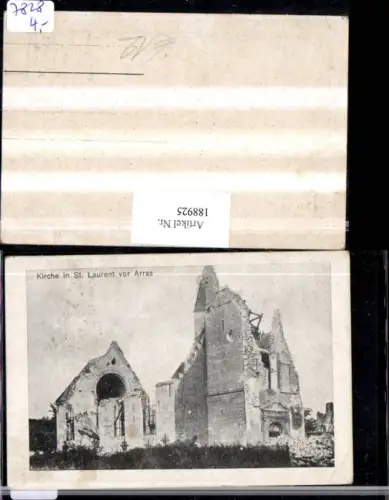 188925,Frankreich Kirche in St. Laurent vor Arras