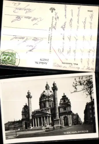 216279,Wien Karlskirche Kirche