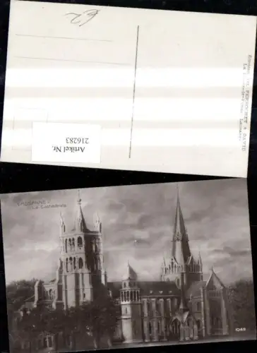 216283,Lausanne La Cathedrale Kathedrale Kirche Dom