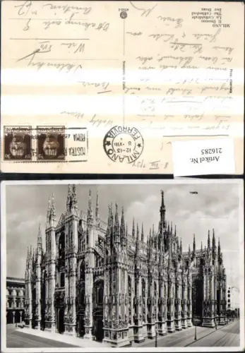 216285,Milano Mailand La Cathedrale Dom Kirche