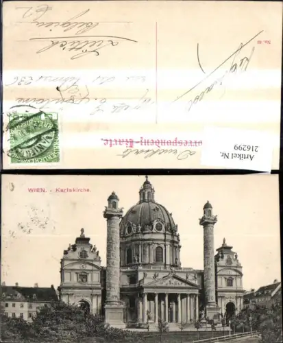 216299,Wien Karlskirche Kirche