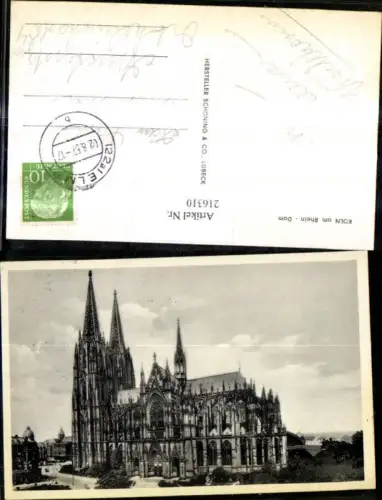 216310,Köln a. Rhein Dom