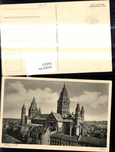 268357,Mainz a. Rhein Dom Kirche