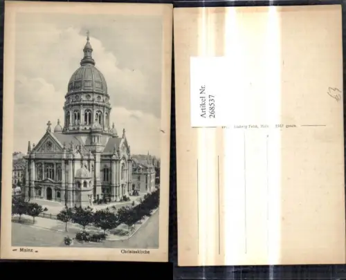268537,Mainz Christuskirche Kirche