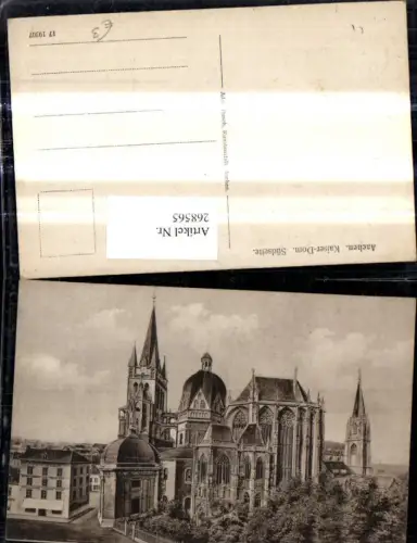268565,Aachen Kaiserdom Südseite Dom