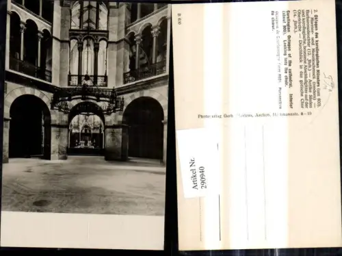 290940,Aachen Bad Aachen Oktogen des karolingischen Müsters Dom pub Gerh. Mertens
