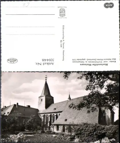 320448,Foto Ak Oelinghausen Kloster u. Wallfahrtskirche Mariannhiller Missionare Kirche