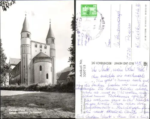 320715,Gernrode i. Harz Stiftskirche ST Cyriakus