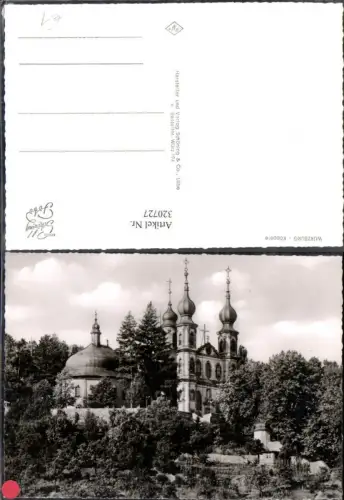 320727,Foto Ak Würzburg Käppele Kirche