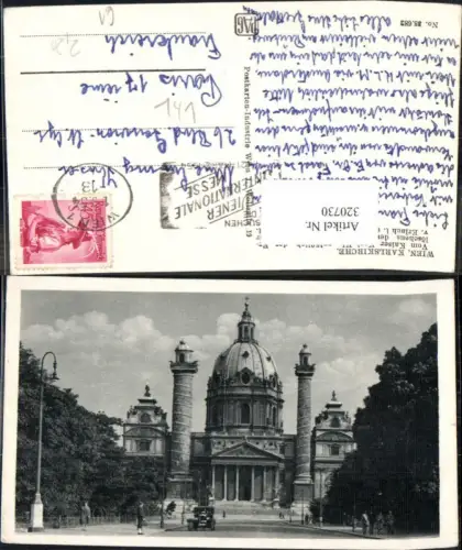 320730,Wien Karlskirche Kirche