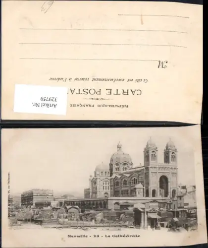 329759,Marseille La Cathedrale Kathedrale Kirche