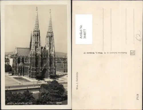 364077,Kirche Wien Votivkirche