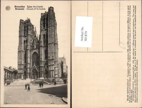 381879,Kirche Bruxelles Brüssel Eglise Ste-Gudule Church of St Gudule