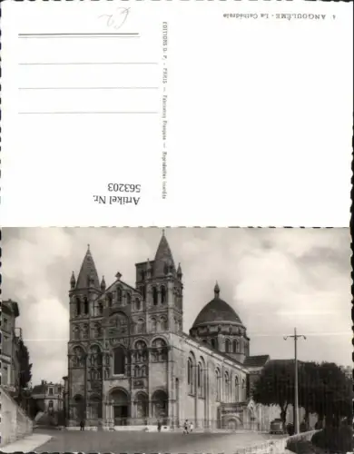 563203, Angouleme La Cathedrale Kirche Dom