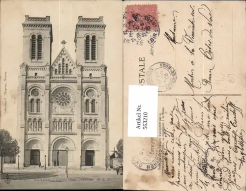 563210,Nantes Eglise Saint Donatien Kirche Dom