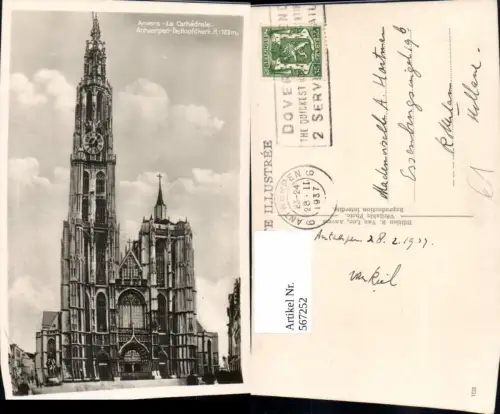 567252,Anvers La Cathedrale Kathedrale Antwerpen
