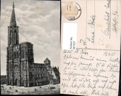 567257,Straßburger Münster Straßburg Dom