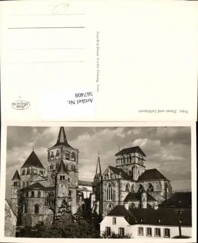567408,Foto Ak Trier Dom Liebfrauen Kirche