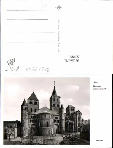 567616,Foto Ak Trier Dom u. Liebfrauenkirche