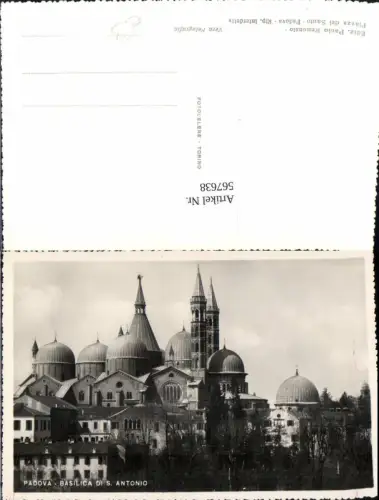 567638,Padova Padua Basilica di S. Antonio
