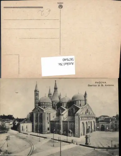 567640,Padova Padua Basilica di S. Antonio Basilika
