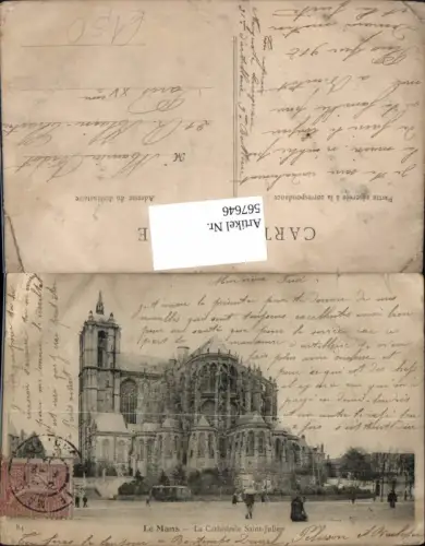 567646,Le Mans La Cathedrale Saint-Julien