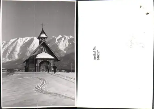 646557,Foto Kirche Holzkirche Winterlandschaft Langlaufen Wintersport