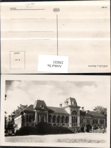 230223,Svetla n Sazavou Swiety ob der Sasa Gebäude Schloss Burg