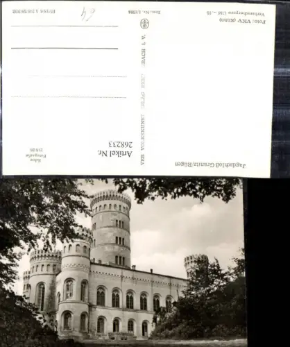 268233,Foto Ak Jagdschloß Granitz Rügen Schloss