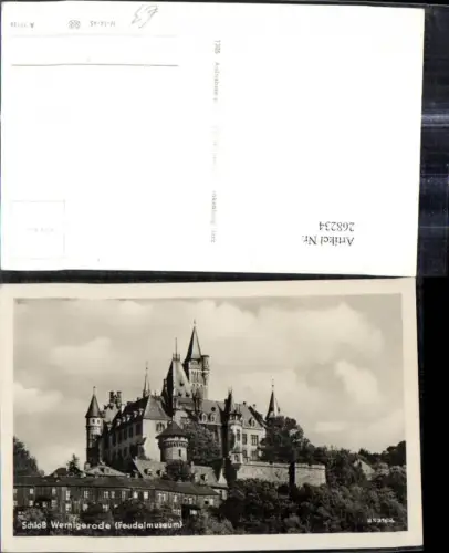 268234,Foto Ak Schloß Schloss Wernigerode Feudalmuseum