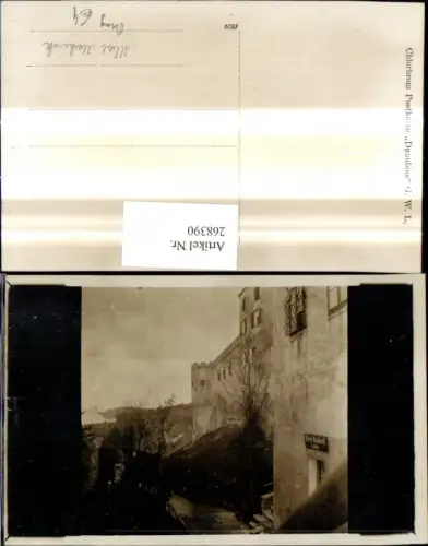 268390,Foto Ak Albert Machinek Tischler Burg Schloss