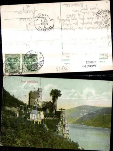 268592,Burg Rheinstein b. Trechtingshausen