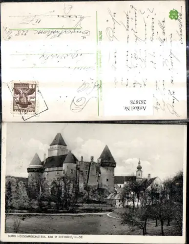 283878,Burg Heidenreichstein