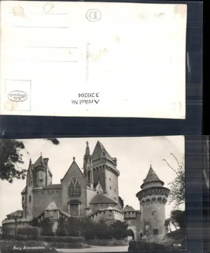 320204,Foto Ak Burg Kreuzenstein b. Leobendorf